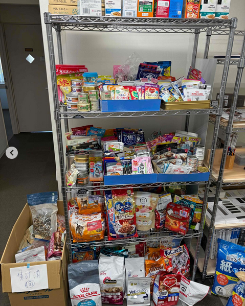 寄付をいただいたフード